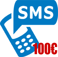 Servizio SMS - credito di 100€